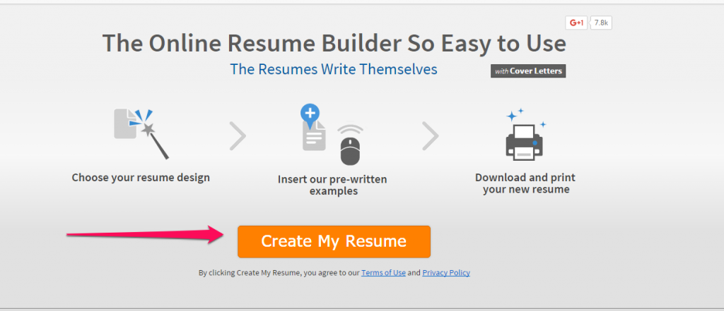 create resume
